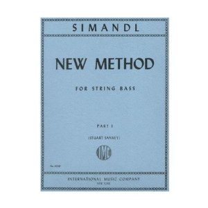Simandl - New Method For String Bass Edited by Sankey Published by International Music Company